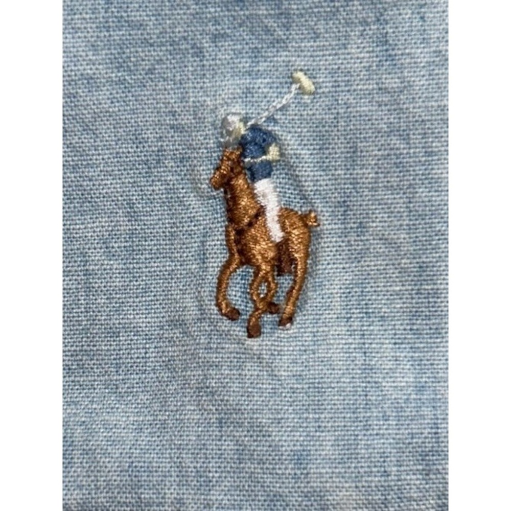 Polo Ralph Lauren Custom Fit Medium Vintage Chambray Denim